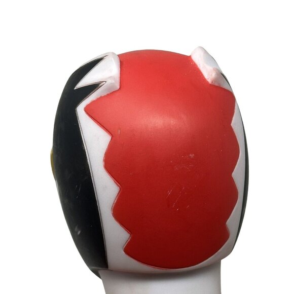 Power Rangers Megaforce Battlers Red Ranger 10" Plush Stuffed Plastic Head 2013 - Picture 7 of 13